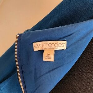 Eva Mendes Dark Aqua Size 20 Dreas